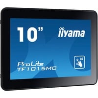 iiyama TF1015MC-B2, LED-Monitor 25.7 cm (10.1 Zoll), schwarz, WXGA, VA, Touchscreen, HDMI, DisplayPort