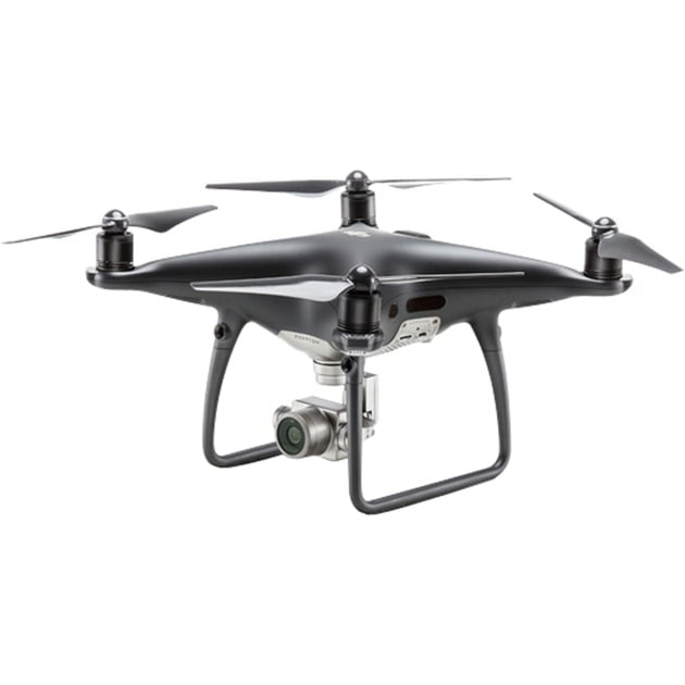 Phantom 4 Pro Obsidian Edition dron z kamerą Czarny, Stal nierdzewna 4 wirniki 20 MP 4096 x 2160 piksele 5870 mAh