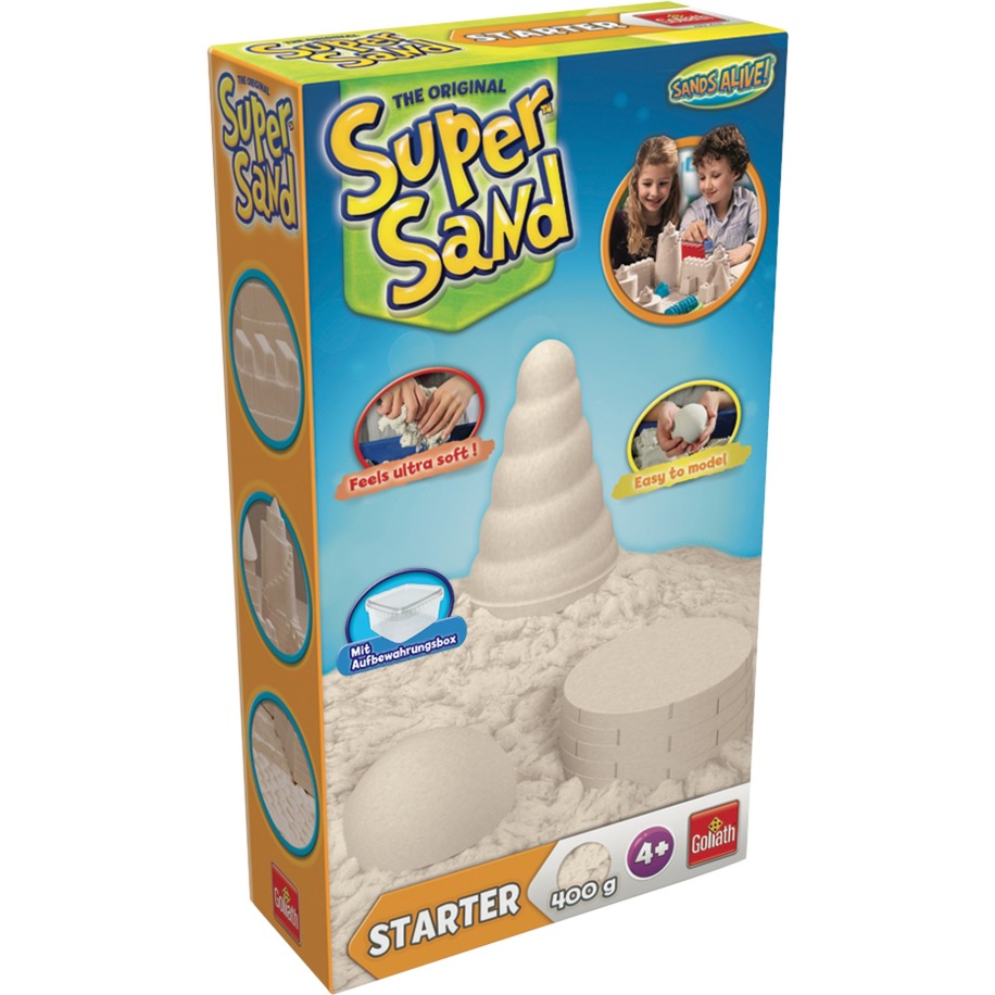 Super Sand Starter Ciasto do modelowania Be?owy 1 szt., Play sand