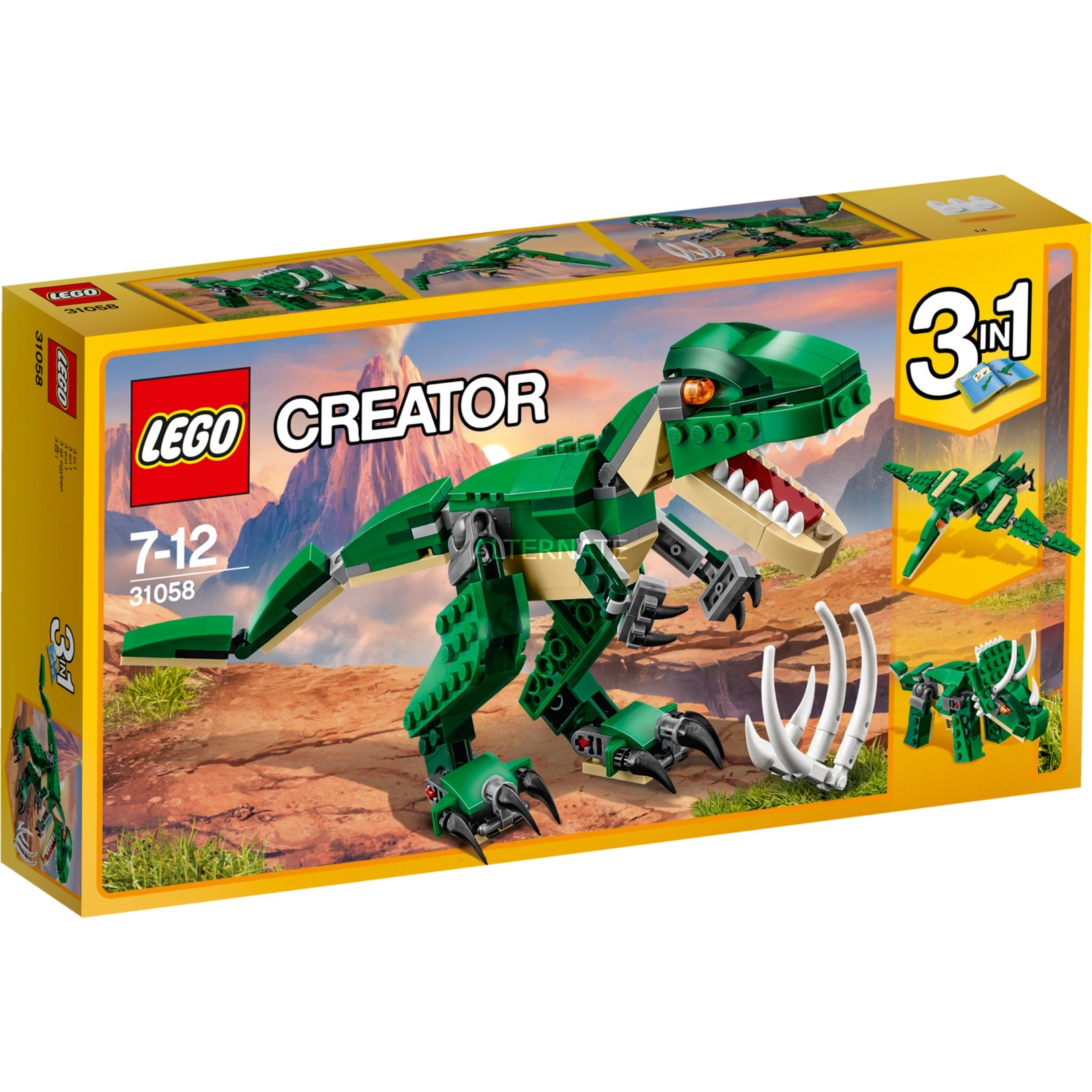 Creator Mighty Dinosaurs zestaw budowlany, Zabawki konstrukcyjne