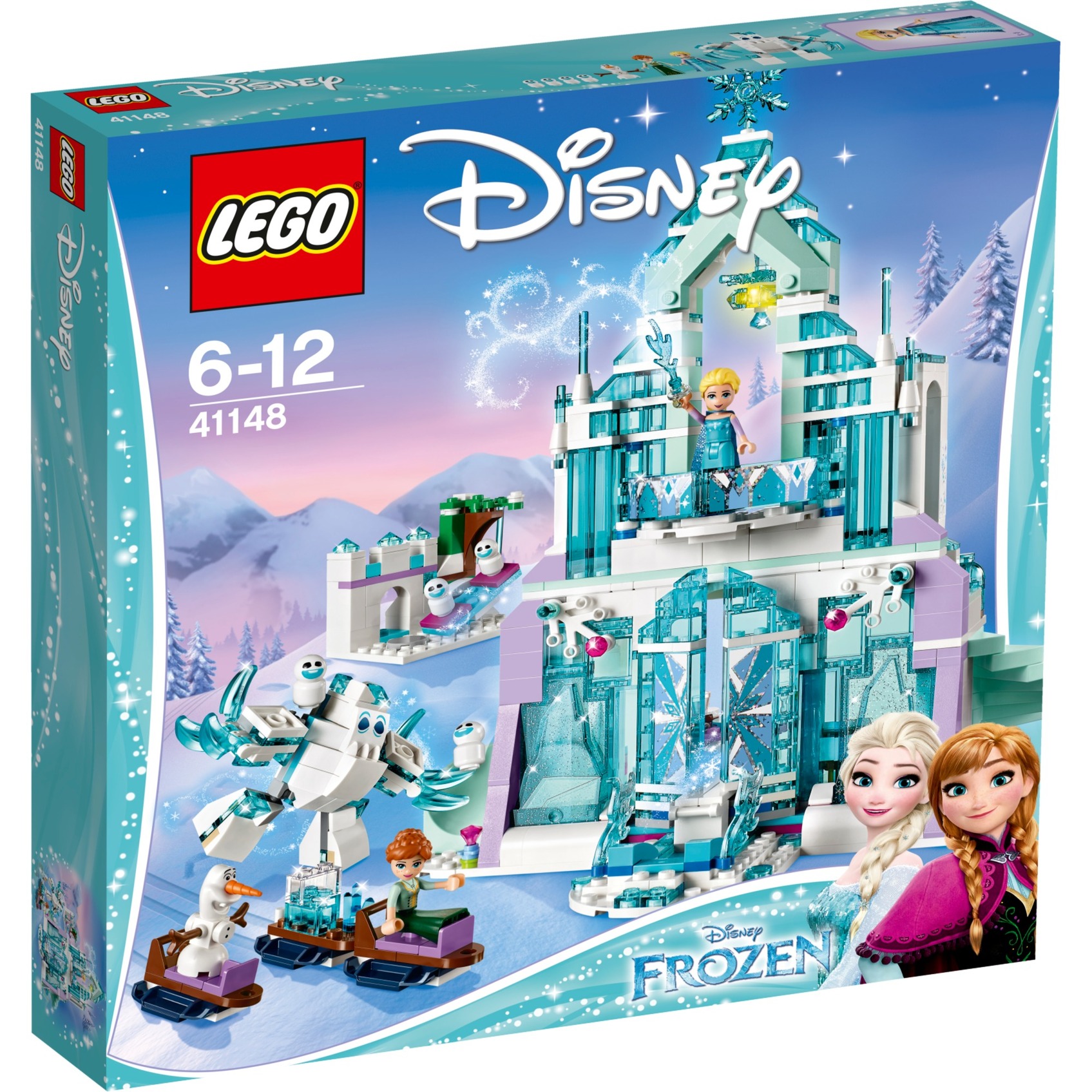 Disney Princess Elsa's Magical Ice Palace zestaw budowlany, Zabawki konstrukcyjne