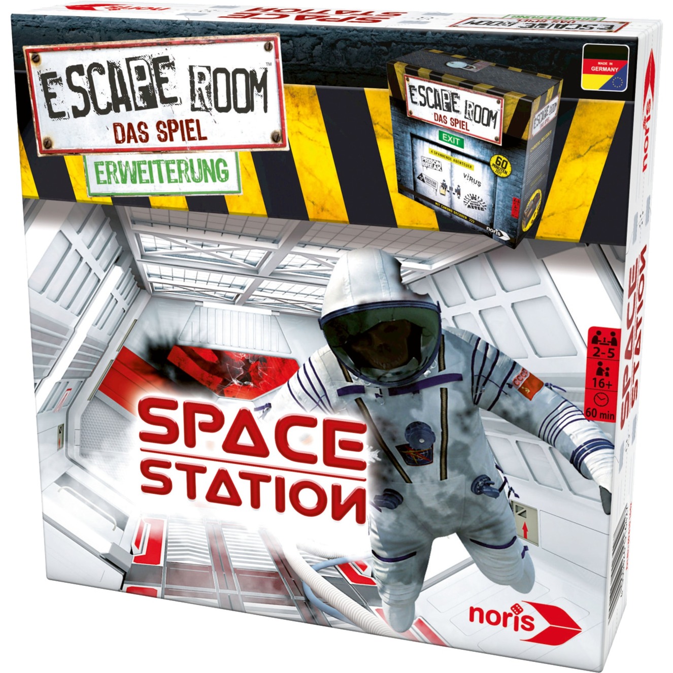 Escape Room Space Station Podróżna/przygodowa Dla dzieci i Dorosłych, Gra towarzyska