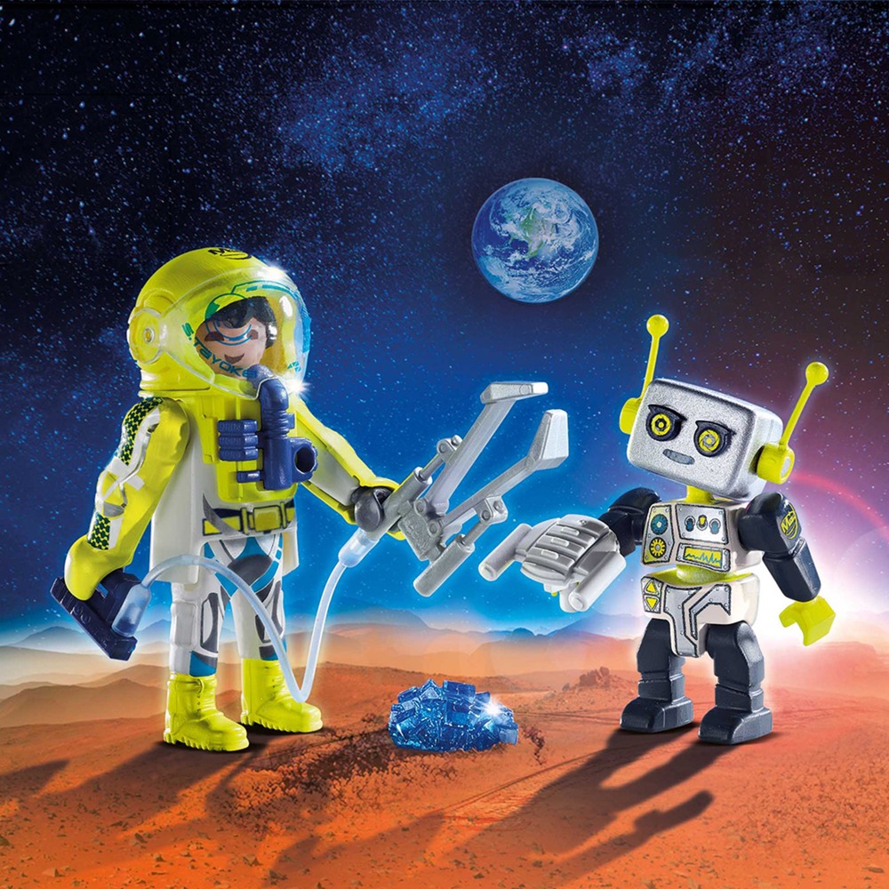 Astronaut and Robot Duo Pack Ch?opiec, Zabawki konstrukcyjne