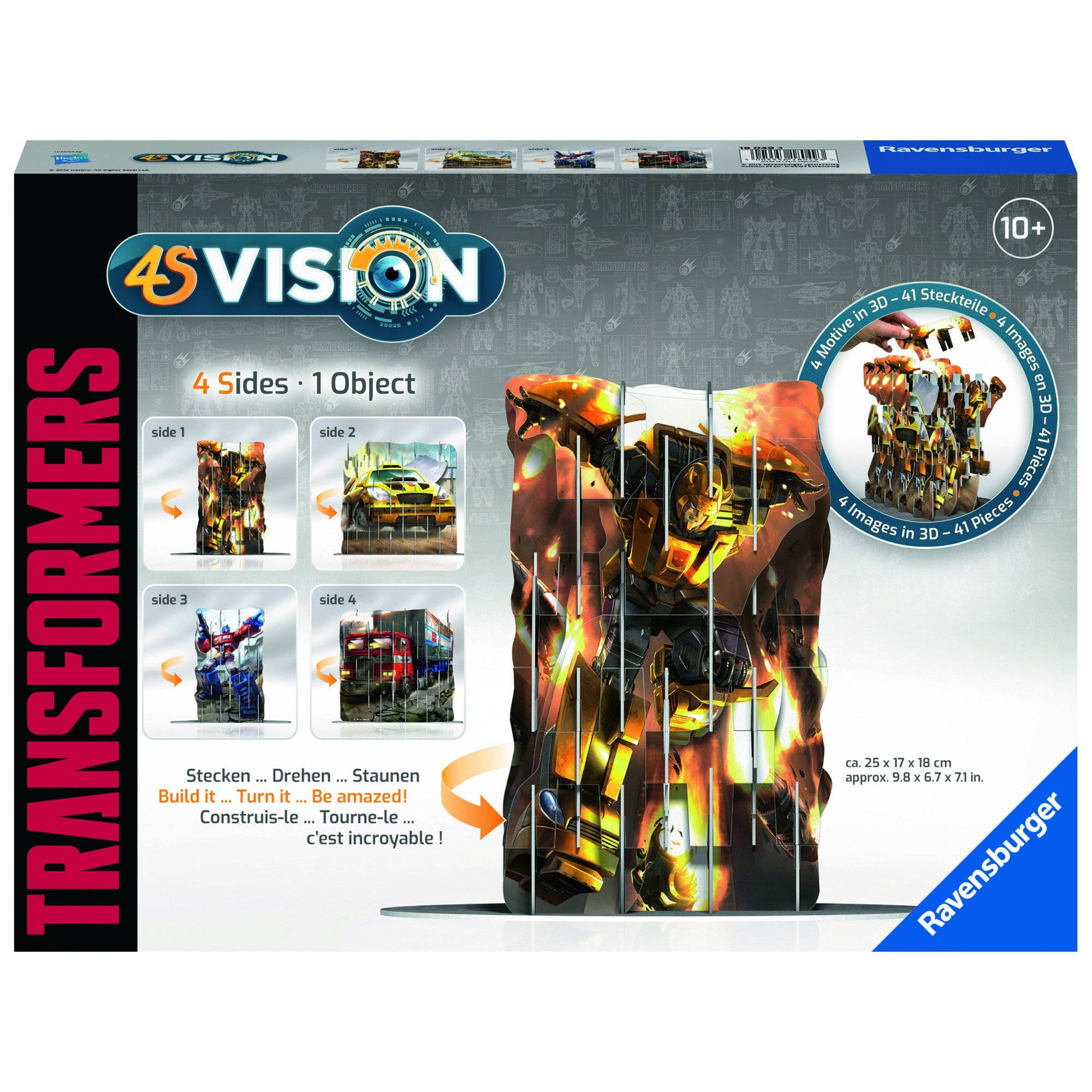 4S Vision Transformers puzzle 3D