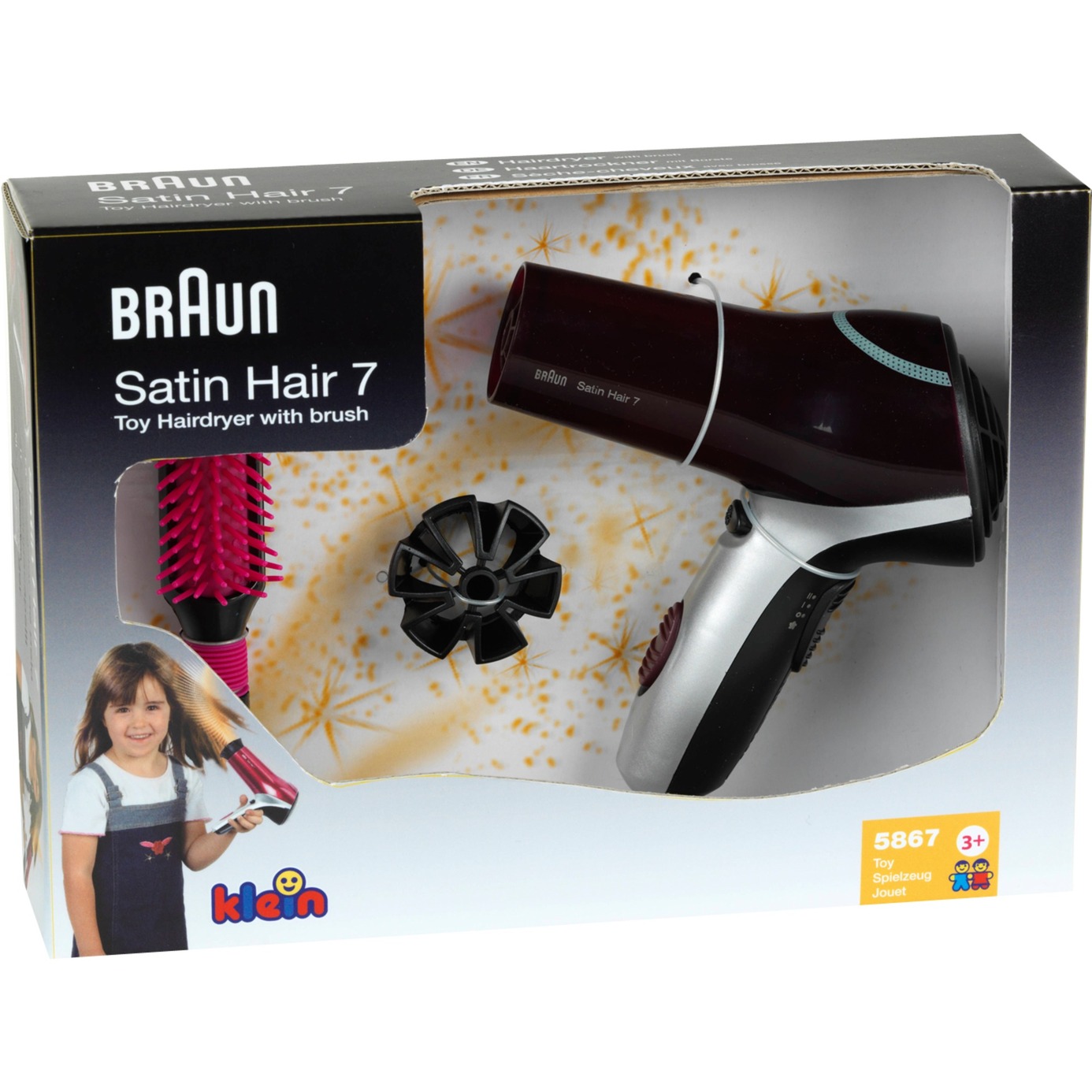 BRAUN Satin Hair 7 hairdryer, Urządzenia domowe dla dzieci