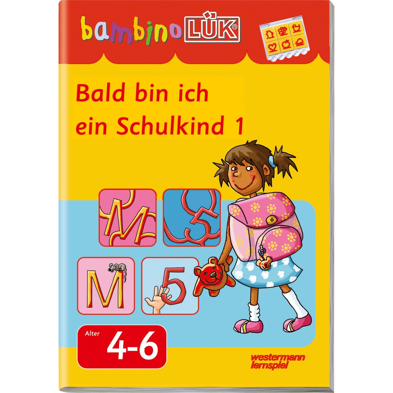 Bald bin ich ein Schulkind 1 książka dla dzieci, Książki edukacyjne