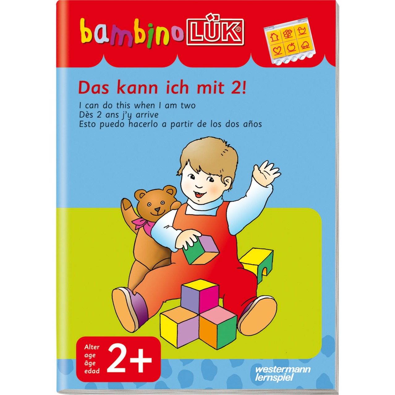 Bambino Das kann ich mit 2! książka dla dzieci, Książki edukacyjne