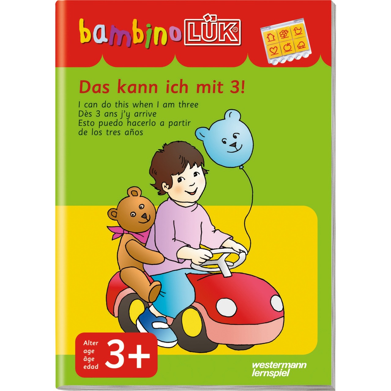 Das kann ich mit 3! książka dla dzieci, Książki edukacyjne