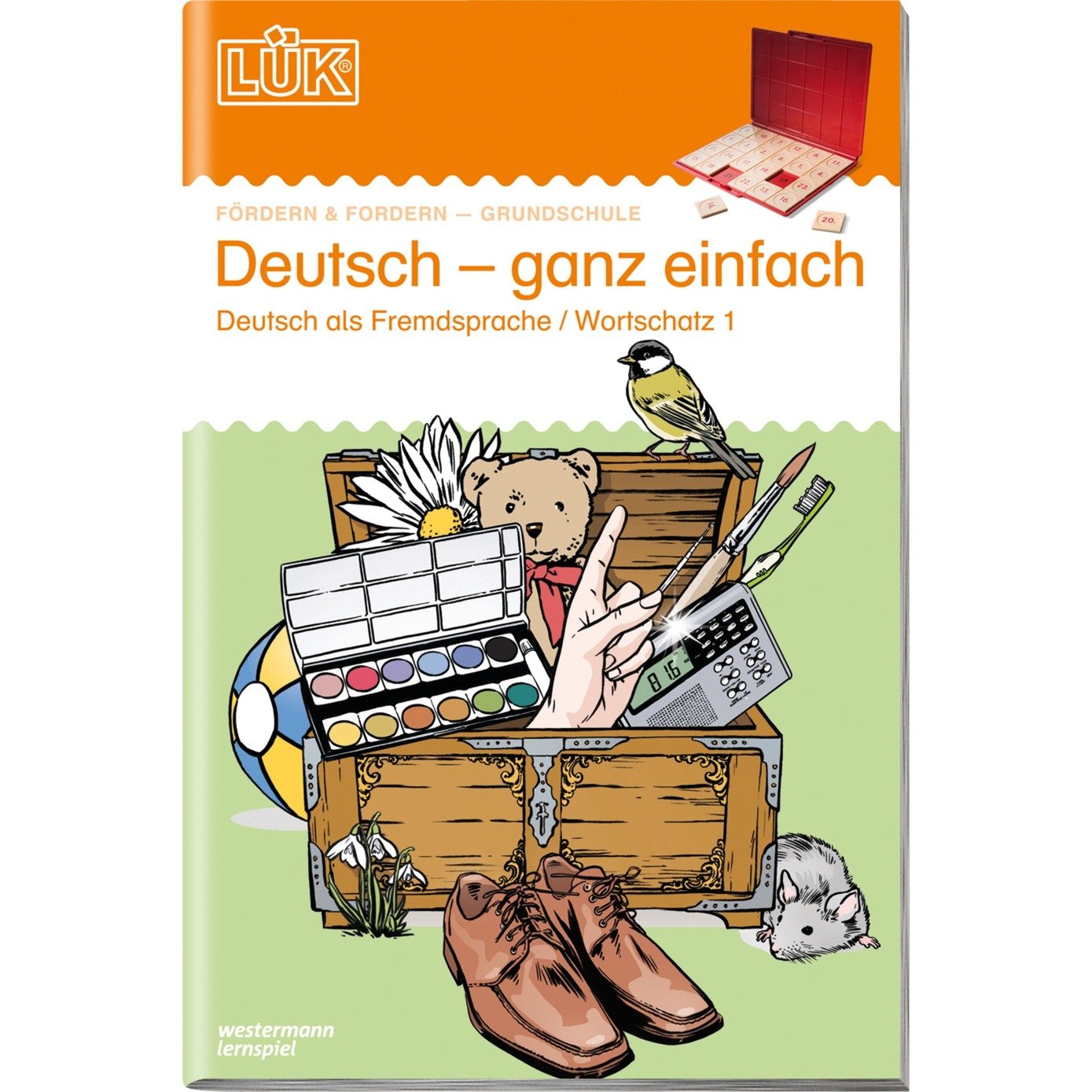 Deutsch ganz einfach 1 Deutsch als Fremdsprache, Wortschatz für Anfänger książka dla dzieci, Książki edukacyjne