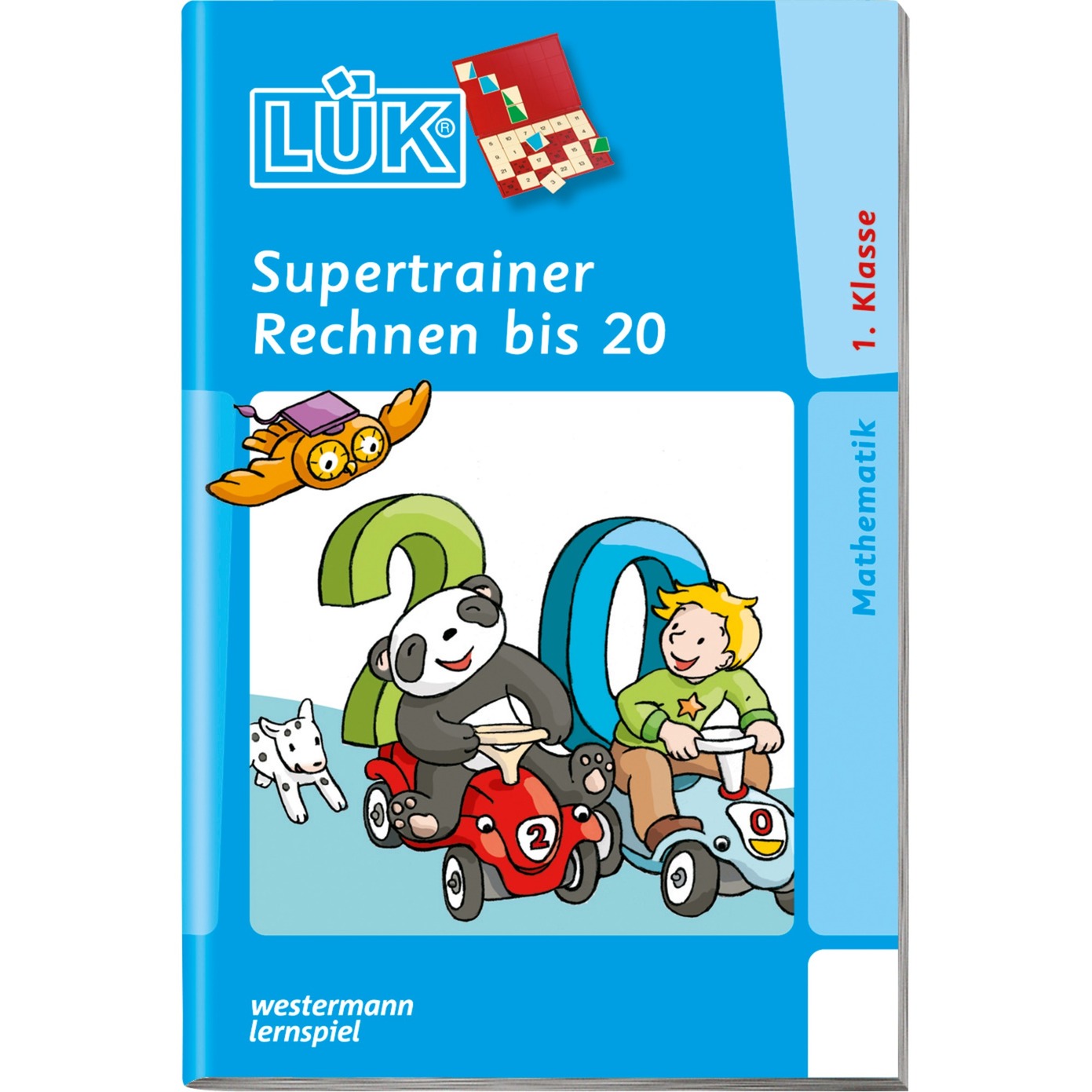 Supertrainer Rechnen bis 20 książka dla dzieci, Książki edukacyjne