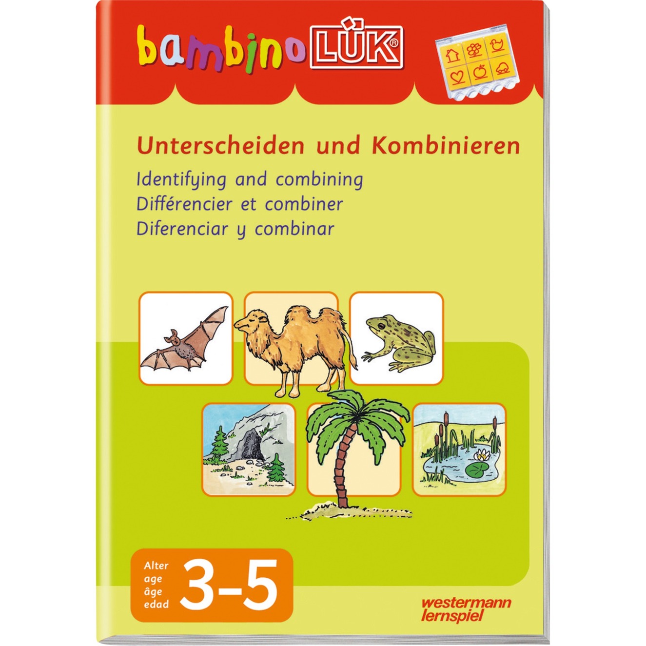 Unterscheiden und Kombinieren książka dla dzieci, Książki edukacyjne