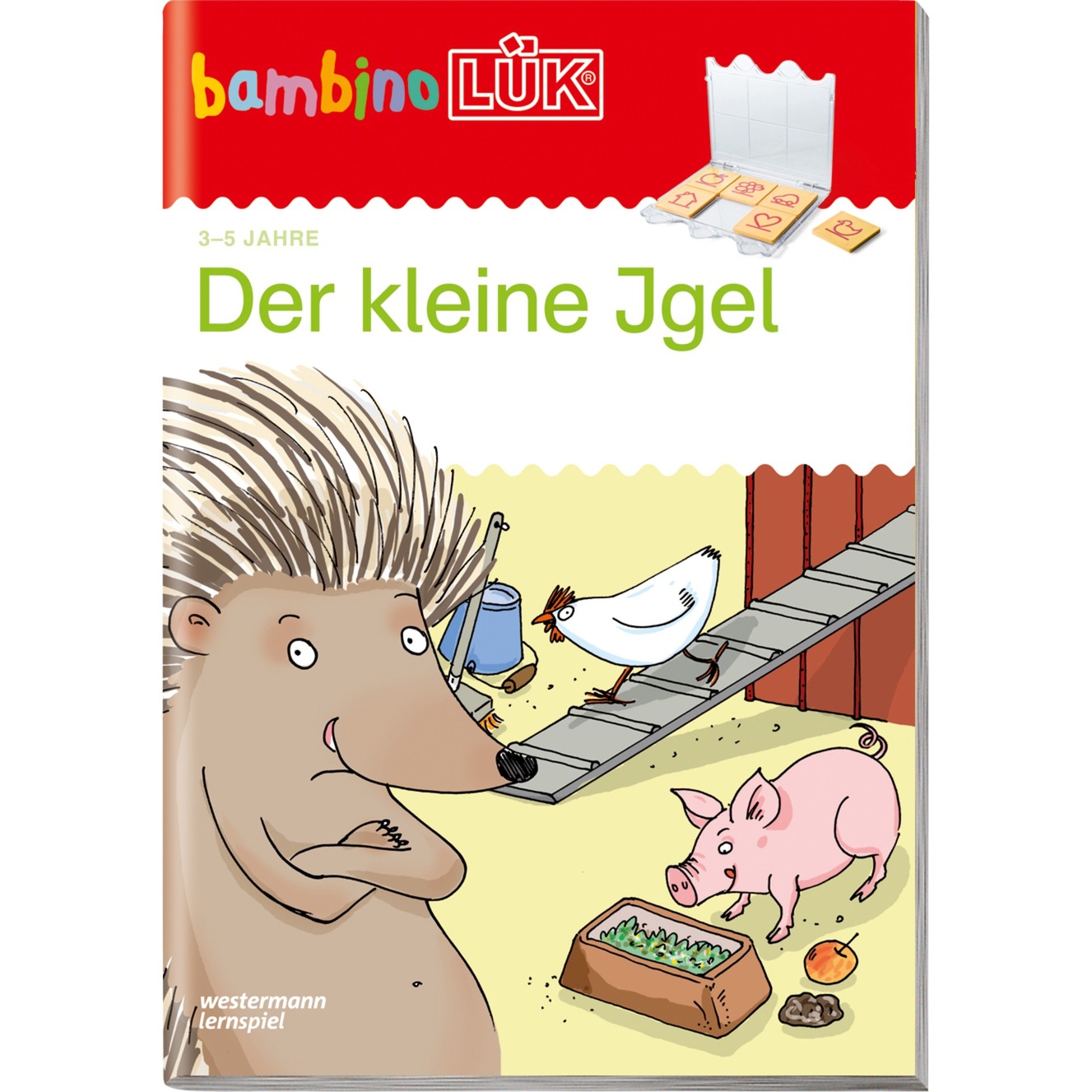 bambinoLÜK Der kleine Igel książka dla dzieci, Książki edukacyjne