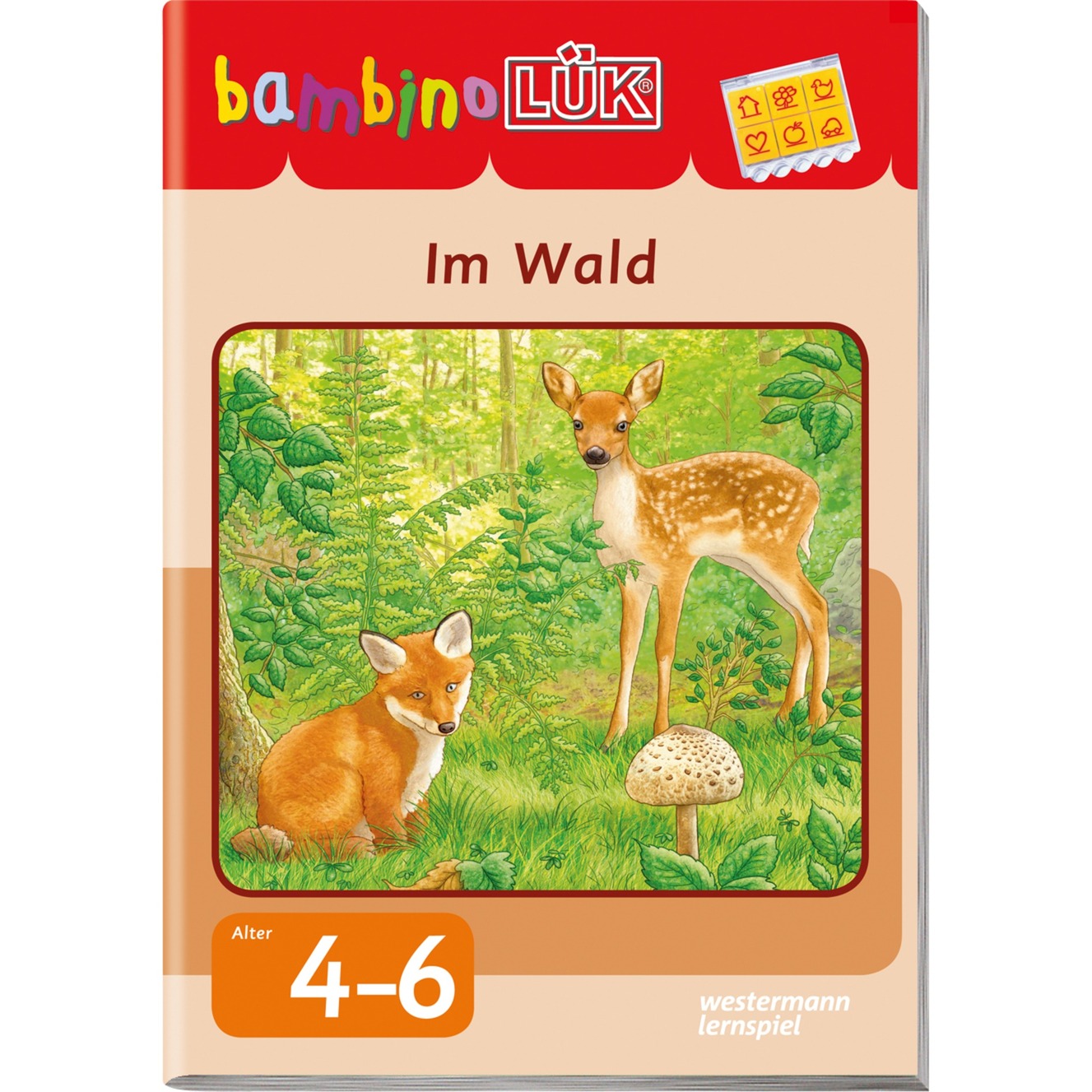 bambinoLÜK Im Wald książka dla dzieci, Książki edukacyjne