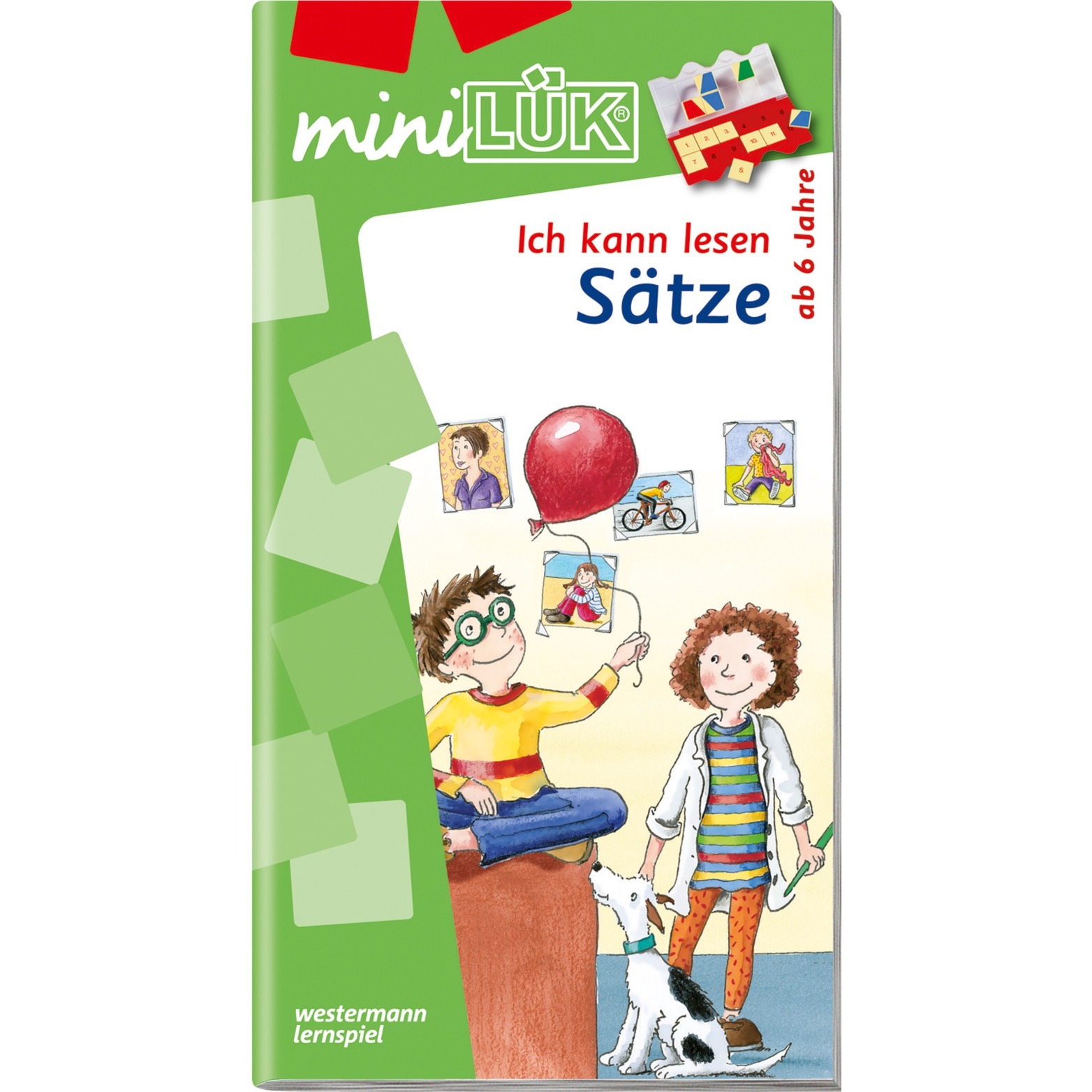 miniLÜK Ich kann lesen Sätze książka dla dzieci, Książki edukacyjne