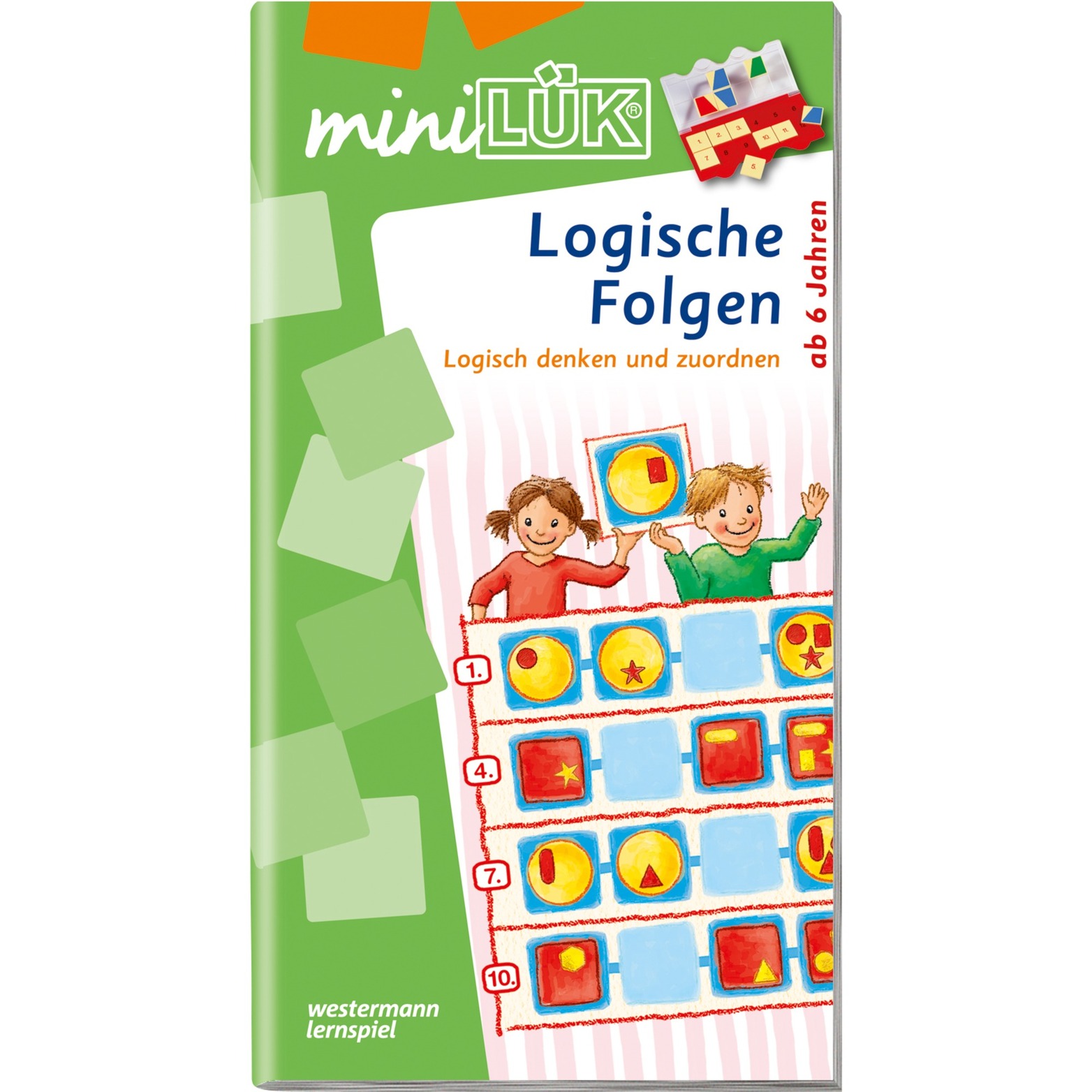 miniLÜK Logische Folgen książka dla dzieci, Książki edukacyjne
