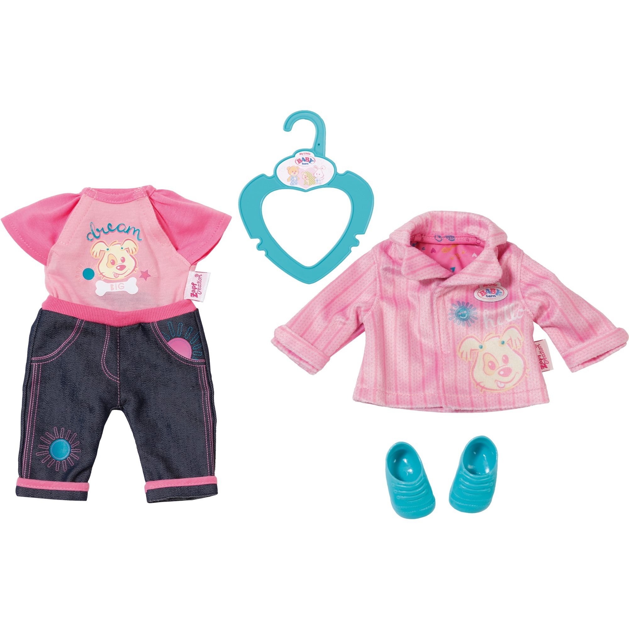 Kindergarden Outfit, Doll accessories