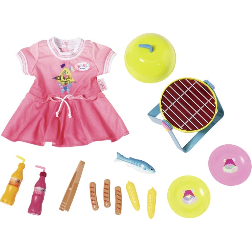 Play&Fun Barbeque Set, Doll accessories