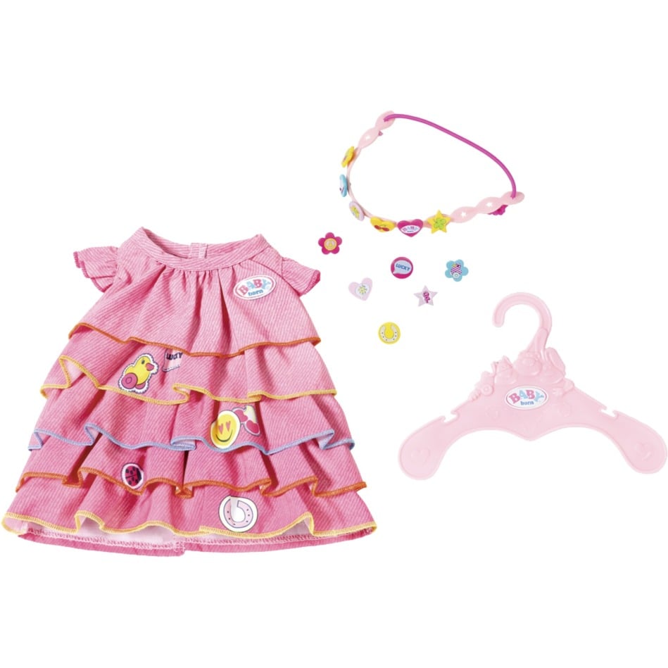 Summerdress Set with Pins, Doll accessories