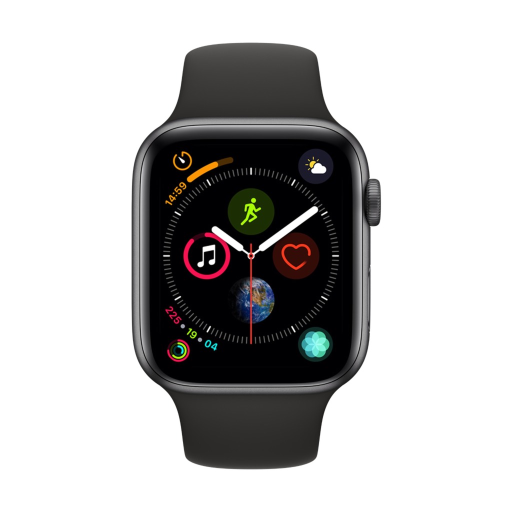 Watch Series 4 inteligentny zegarek Czarny OLED Komórkowa GPS, SmartWatch