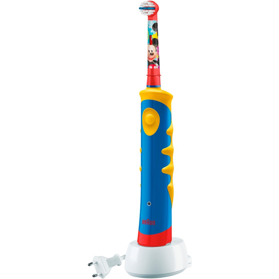Kids Mickey Mouse Child Obrotowo-pulsacyjna szczoteczka do zębów Wielobarwność, Elektryczna szczoteczka do zębów