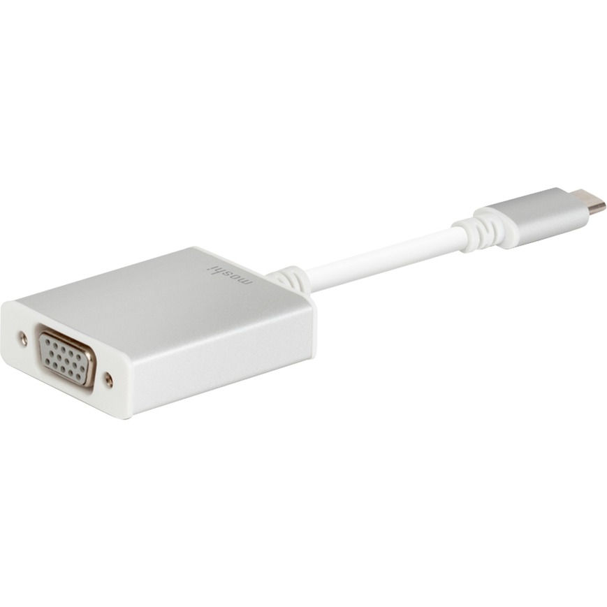 USB-C to VGA Srebrny, Bia?y, Adapter
