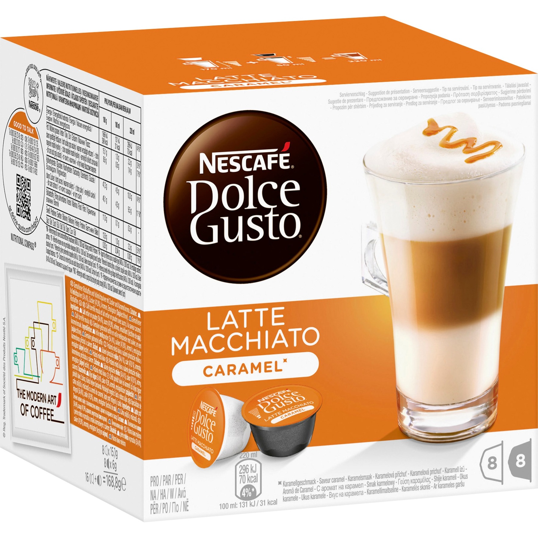 Dolce Gusto Latte Macchiato Caramel Kawa rozpuszczalna