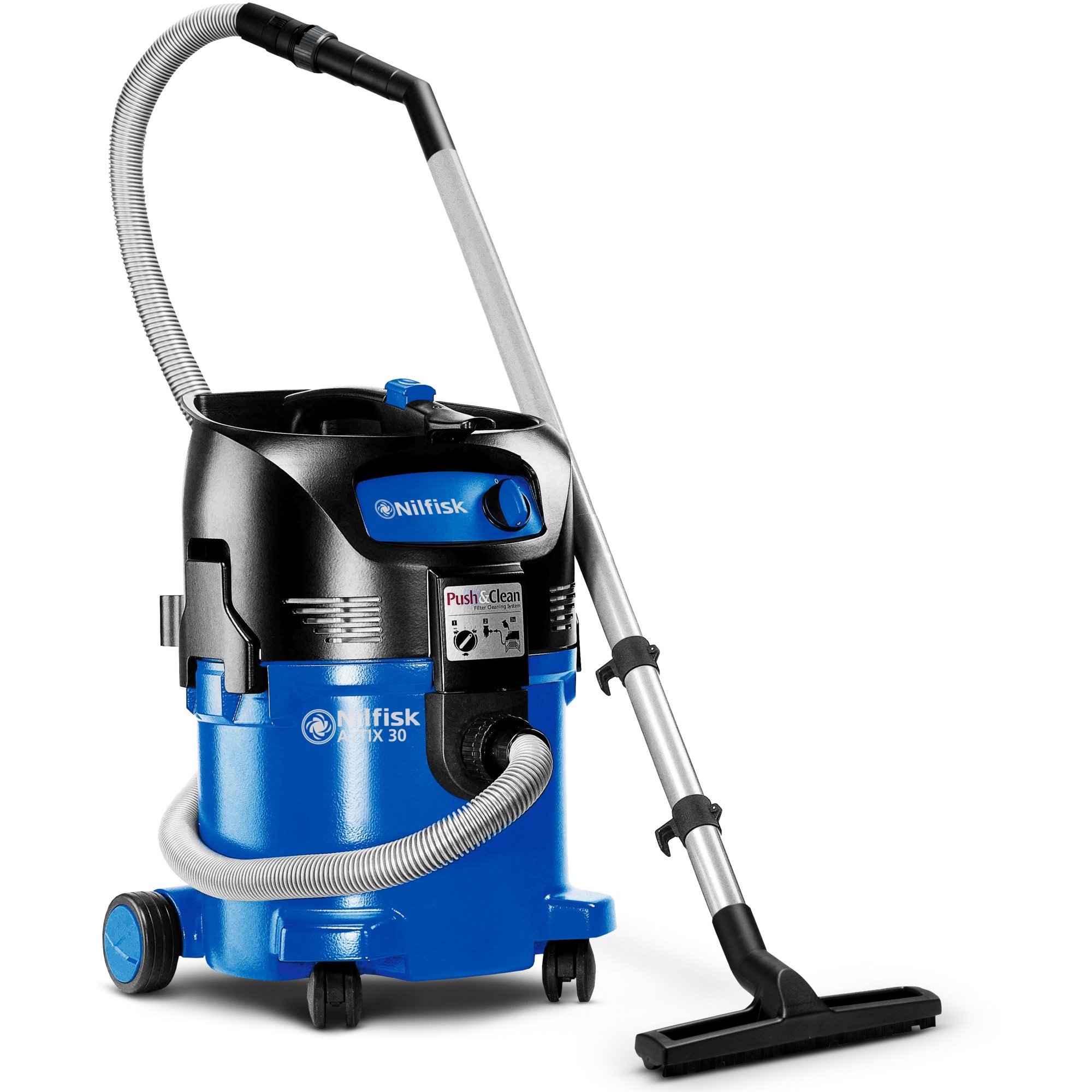 ATTIX 30 1500 W Bęben próżniowy 30 L Czarny, Niebieski, Wet/dry vacuum cleaner