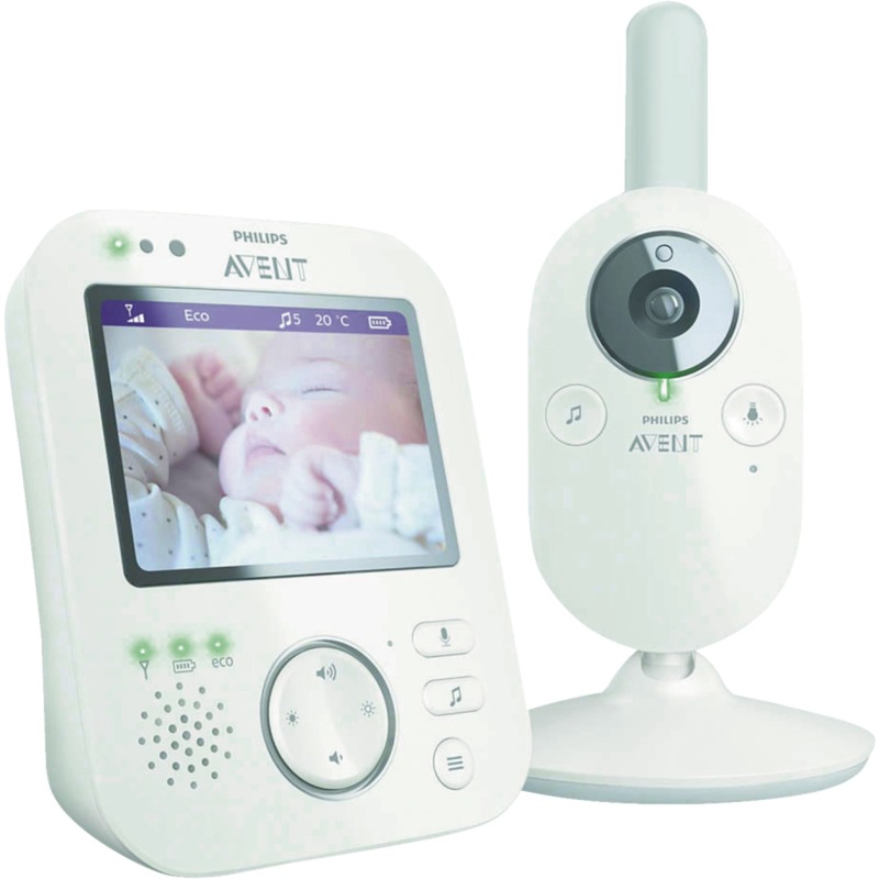 Baby monitor SCD630/26 system monitorowania niemowl?t Bia?y, Telefon dla dziecka