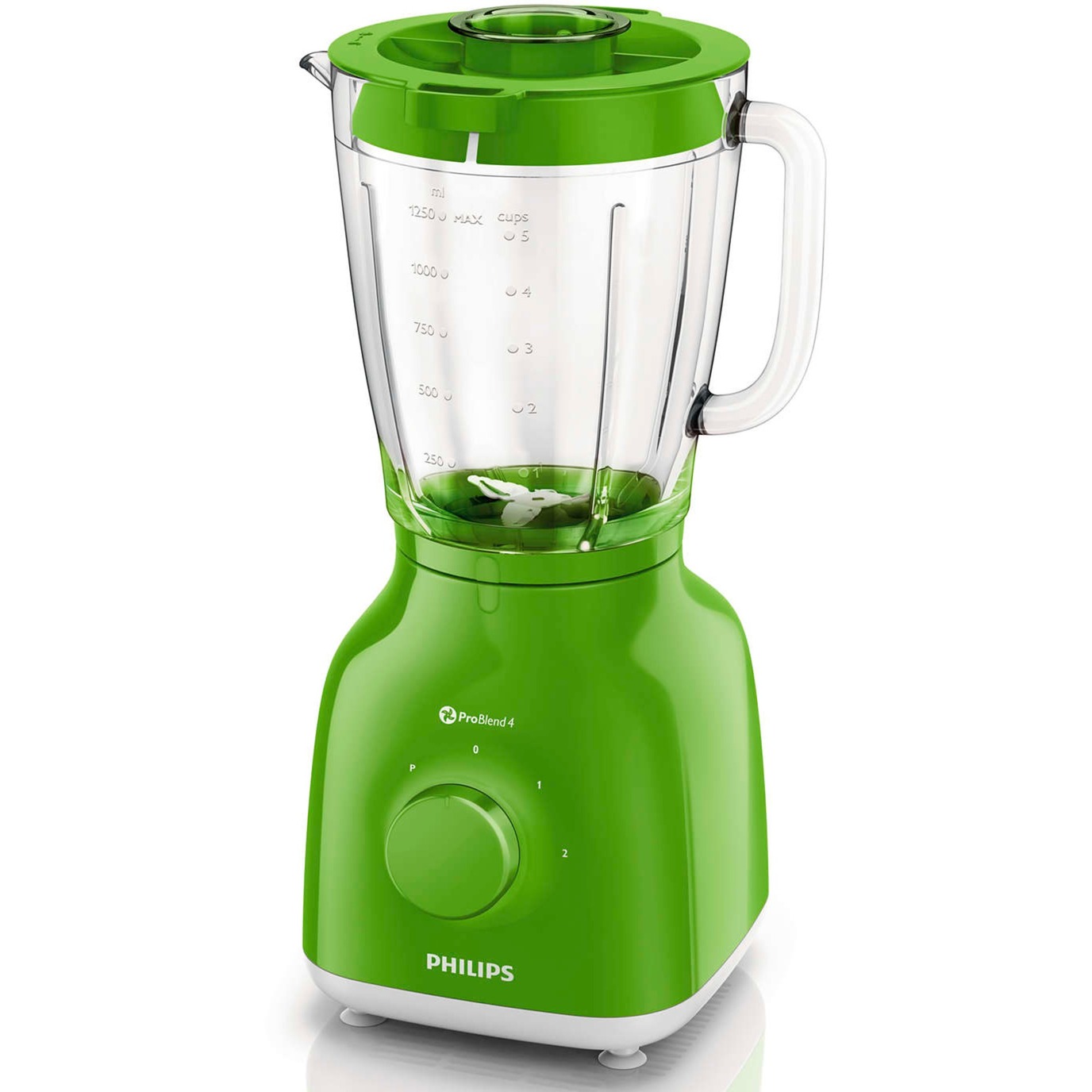 Daily Collection HR2105/30 blender 1,5 L Blender stołowy Zielony 400 W, Mikser blender