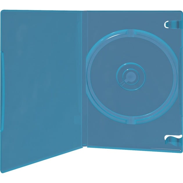 BOX38-50 opakowania na p?yty CD Blu-ray case 1 dyski Niebieski, Futera? ochronny