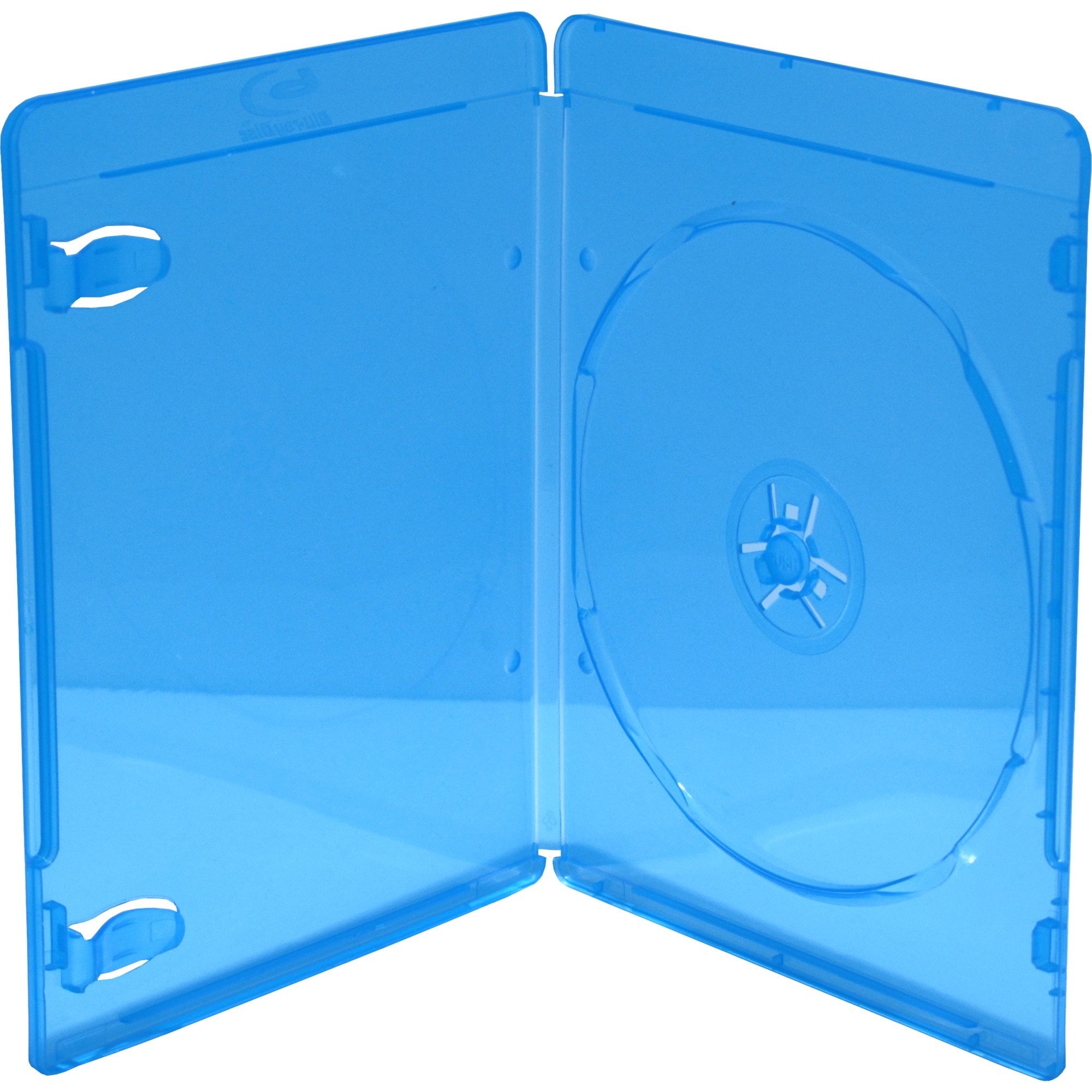 BOX39-50 opakowania na p?yty CD Blu-ray case 1 dyski Niebieski, Przezroczysty, Futera? ochronny