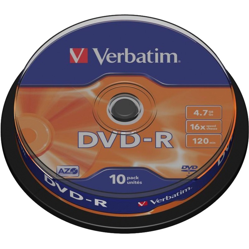 DVD-R Matt Silver 4,7 GB 10 szt