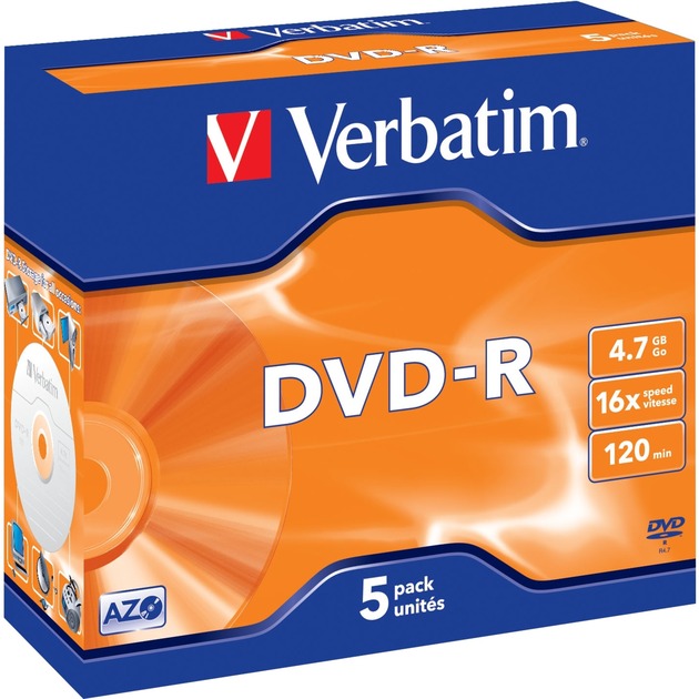 DVD-R Matt Silver 4,7 GB 5 szt