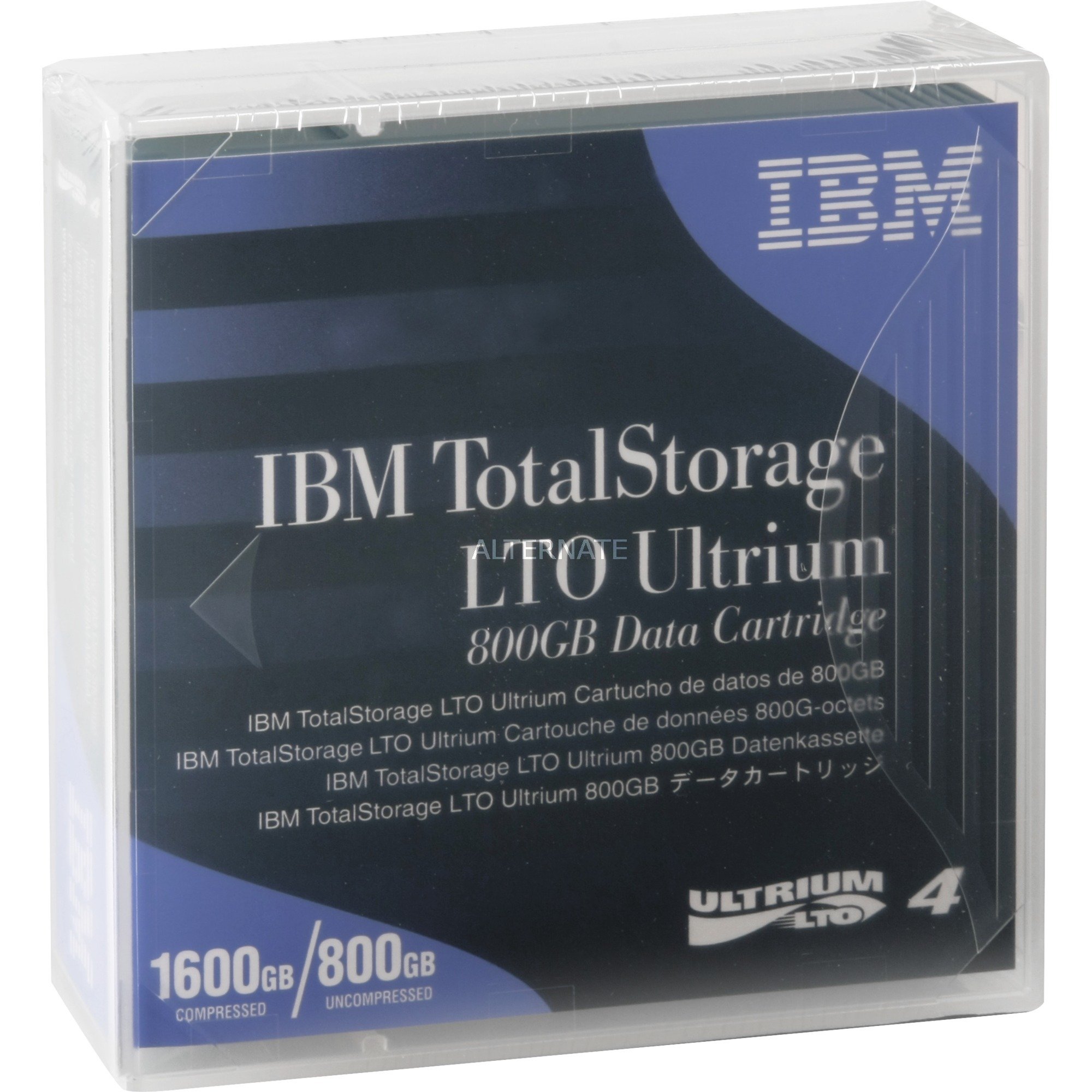LTO Ultrium 4 Tape Cartridge, Streamer-Medium
