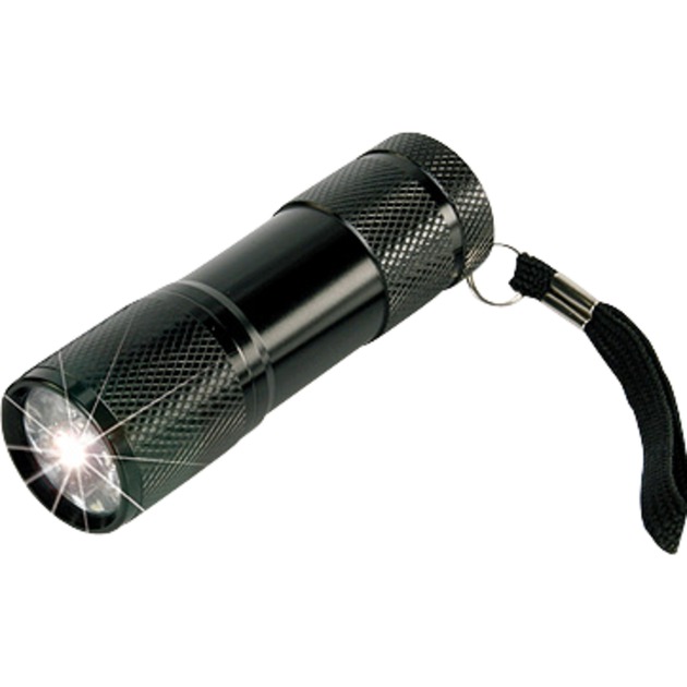Action9 Latarka ręczna Czarny LED (Dioda elektroluminescencyjna)