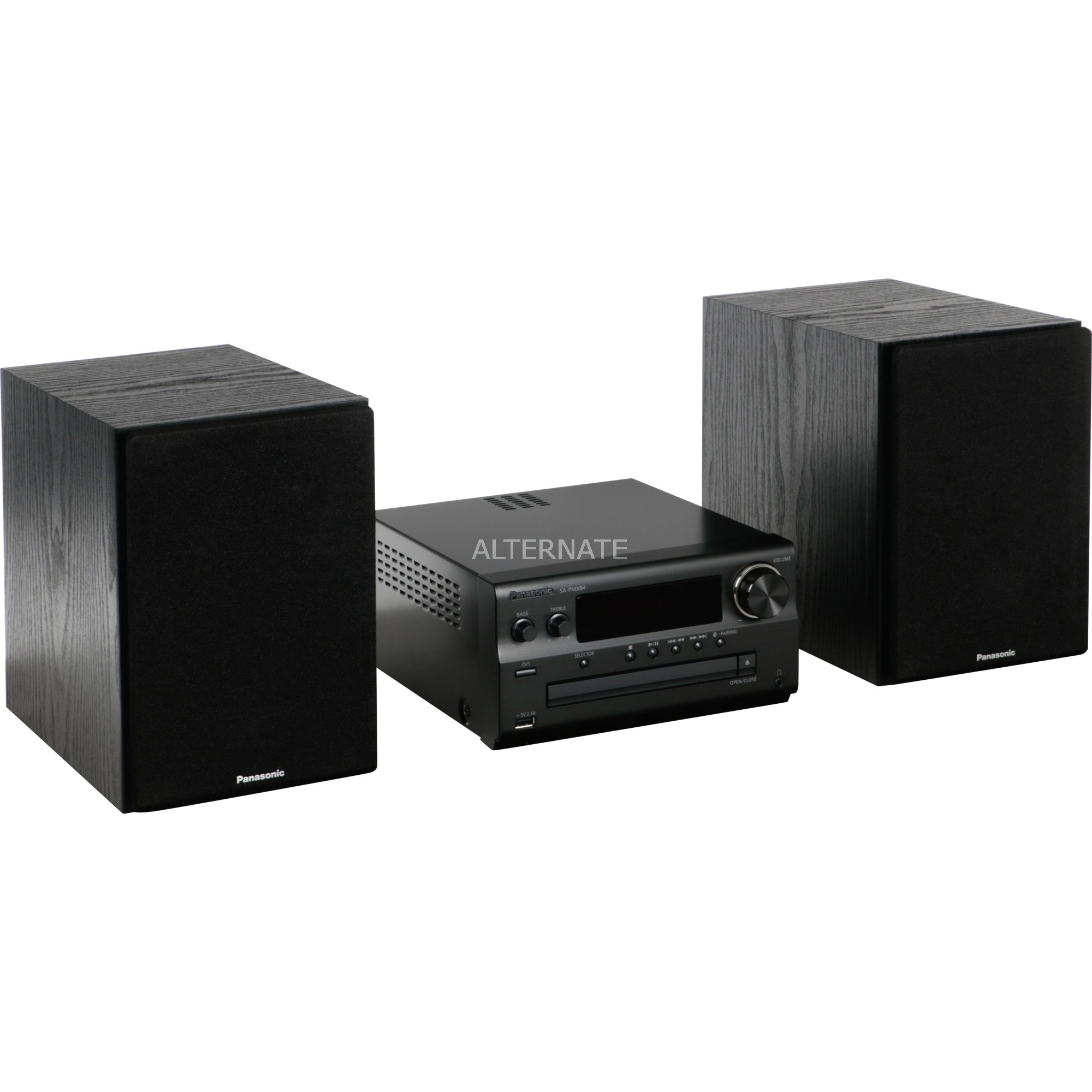 SC-PMX84 Home audio mini system Czarny 120 W, Wieża