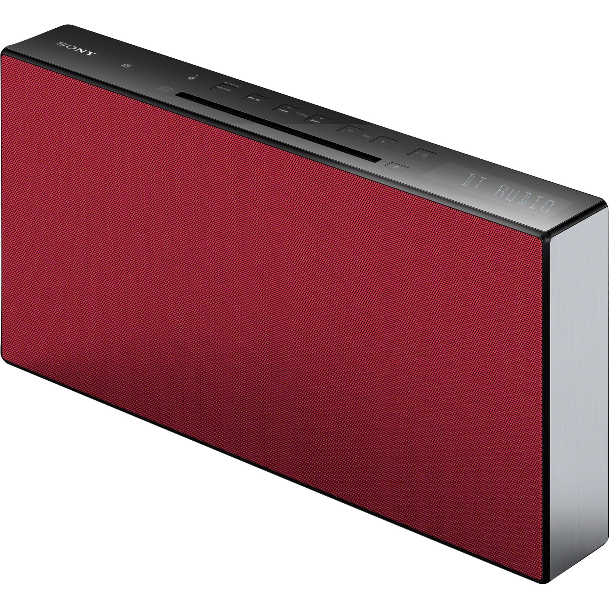 CMT-X3CD Home audio mini system Czerwony 20 W, Wieża