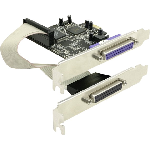 PCI Express card 2 x parallel adapter, Karta interfejsu