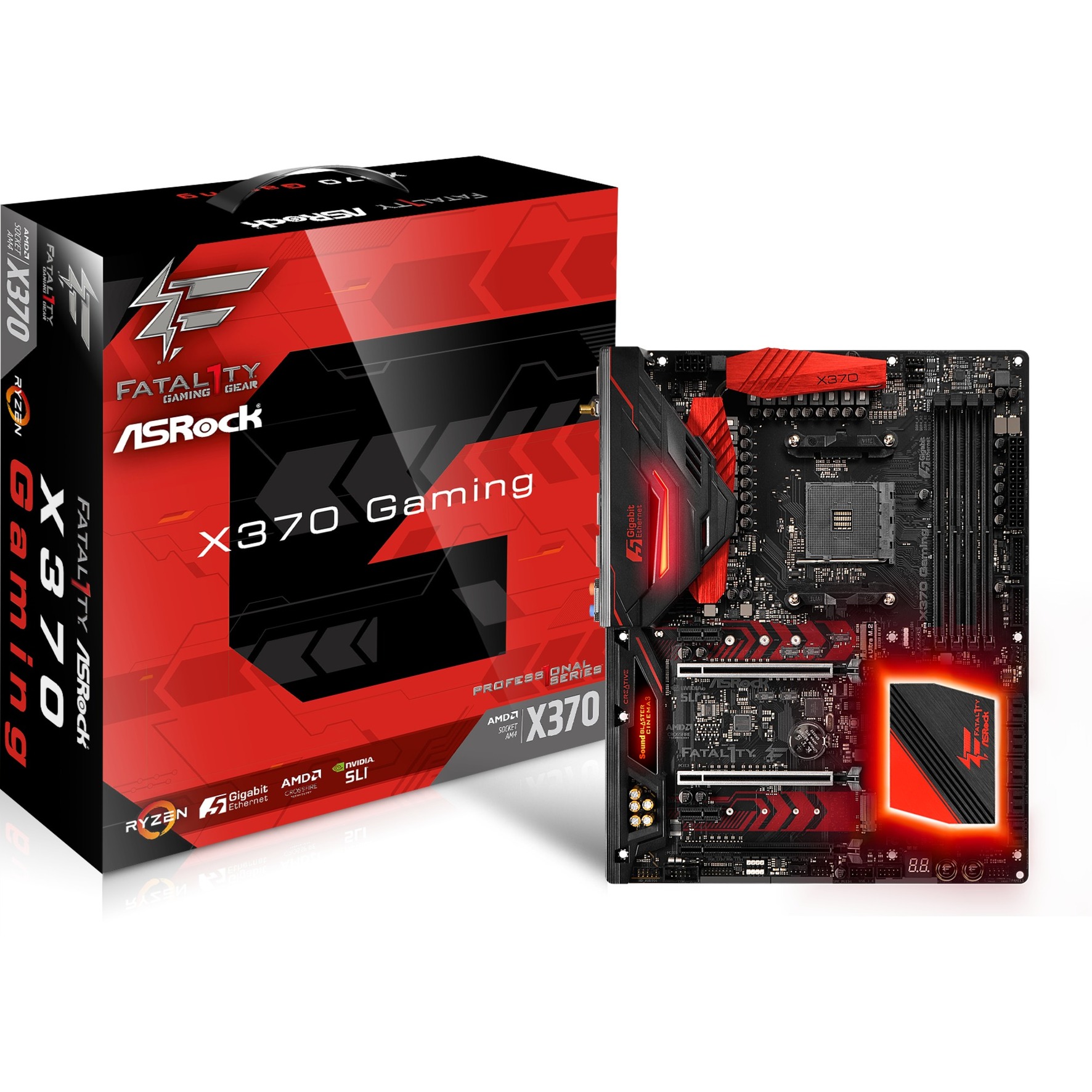 Fatal1ty X370 Professional Gaming Socket AM4 AMD X370 ATX, Płyta główna