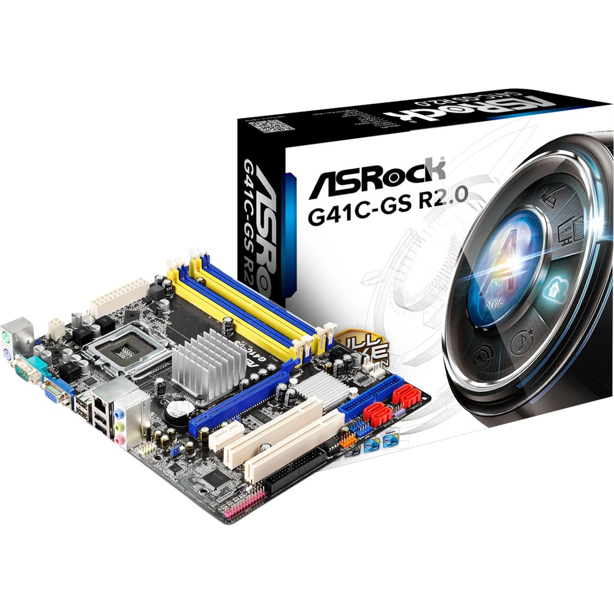 G41C-GS R2.0 LGA 775 (Socket T) Intel G41 micro ATX, Płyta główna
