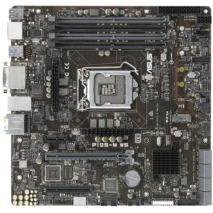 P10S-M WS płyta główna serwerów/stacji roboczych LGA 1151 (Socket H4) Intel C236 microATX