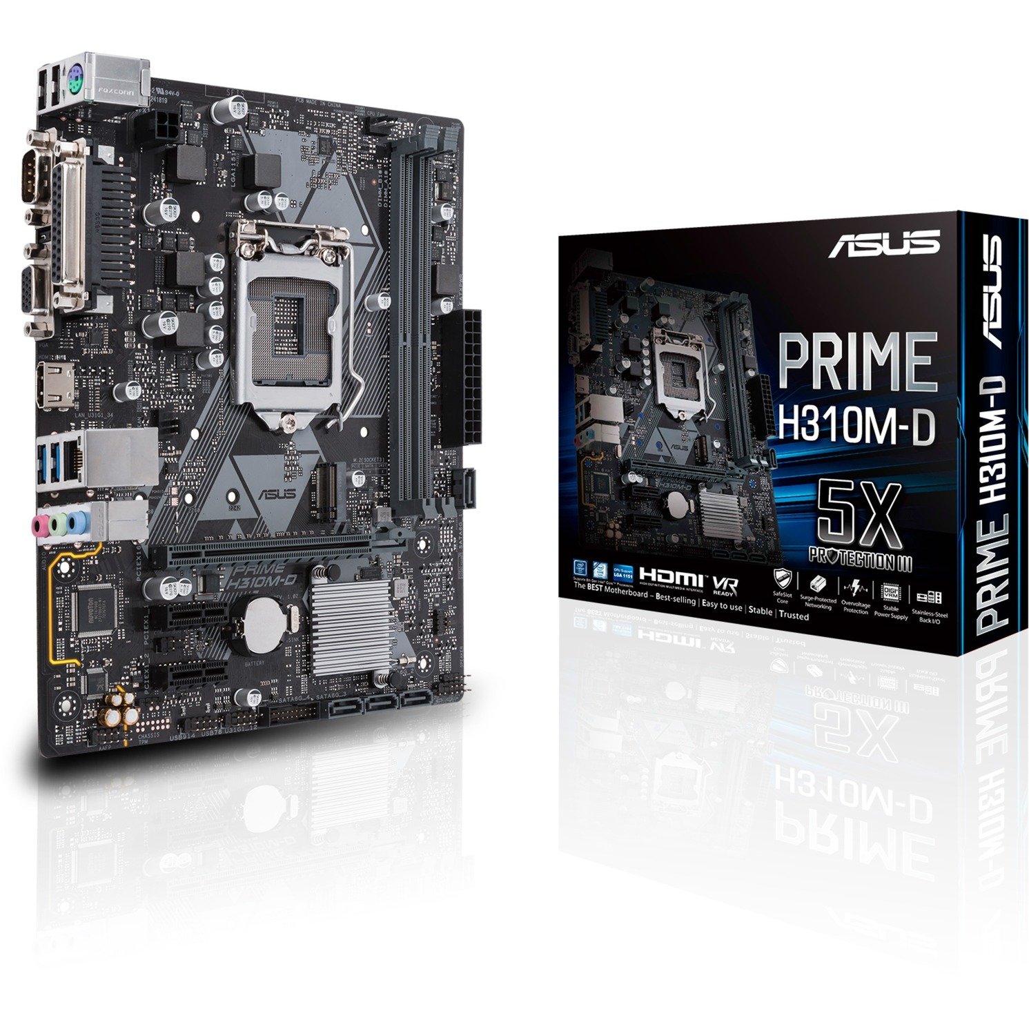 PRIME H310M-D LGA 1151 (Socket H4) Intel H310 micro ATX, Płyta główna