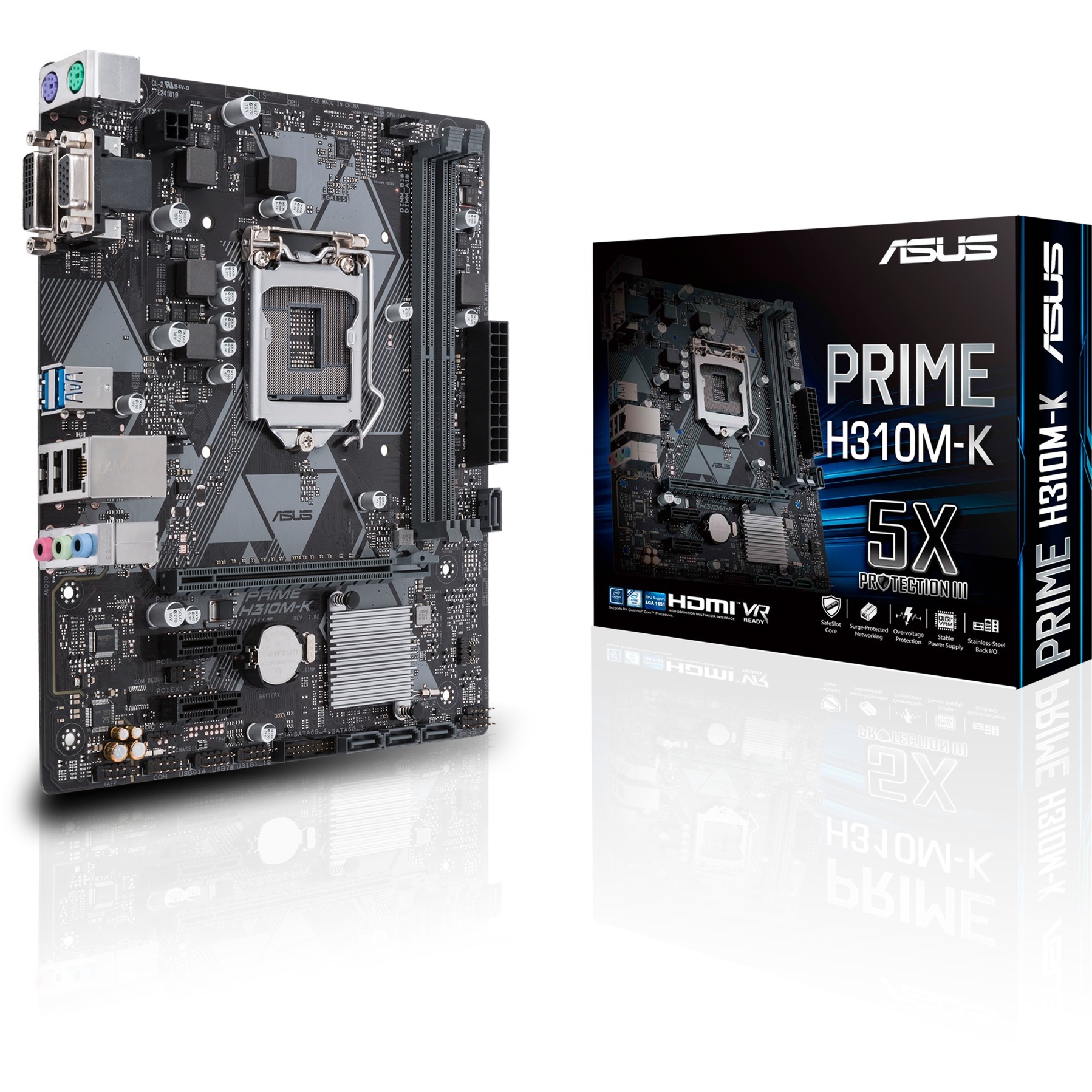 PRIME H310M-K LGA 1151 (Socket H4) Intel H310 micro ATX, Płyta główna