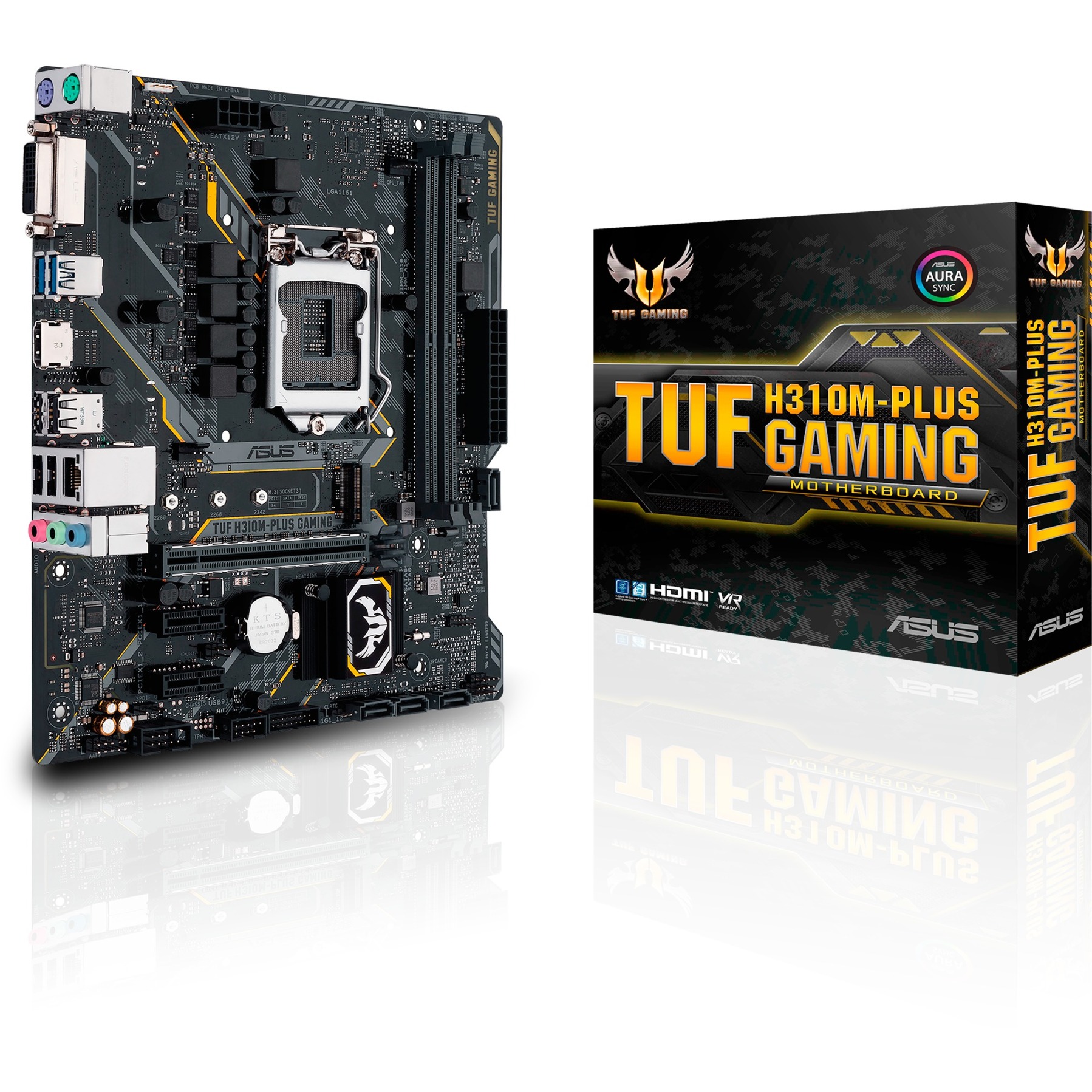 TUF H310M-Plus gaming LGA 1151 (Socket H4) Intel H310M micro ATX, Płyta główna