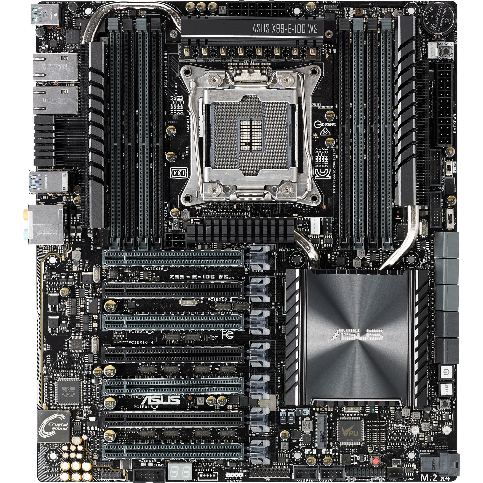X99-E-10G WS p?yta g?ówna serwerów/stacji roboczych LGA 2011-v3 Intel X99 SSI CEB