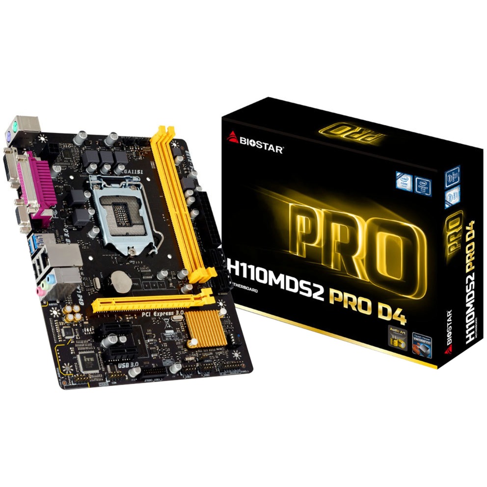 H110MDS2 PRO D4 płyta główna LGA 1151 (Socket H4) Intel H110 micro ATX