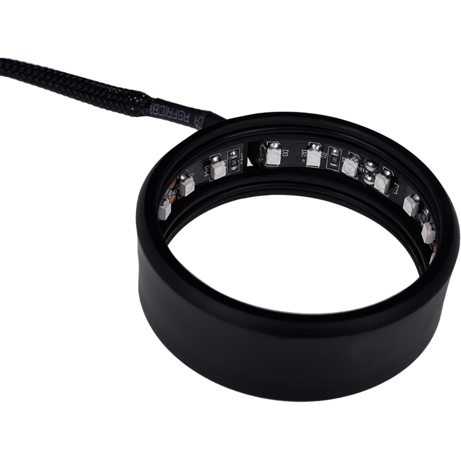 Aurora LED Ring 50mm Czarny, Taśma LED
