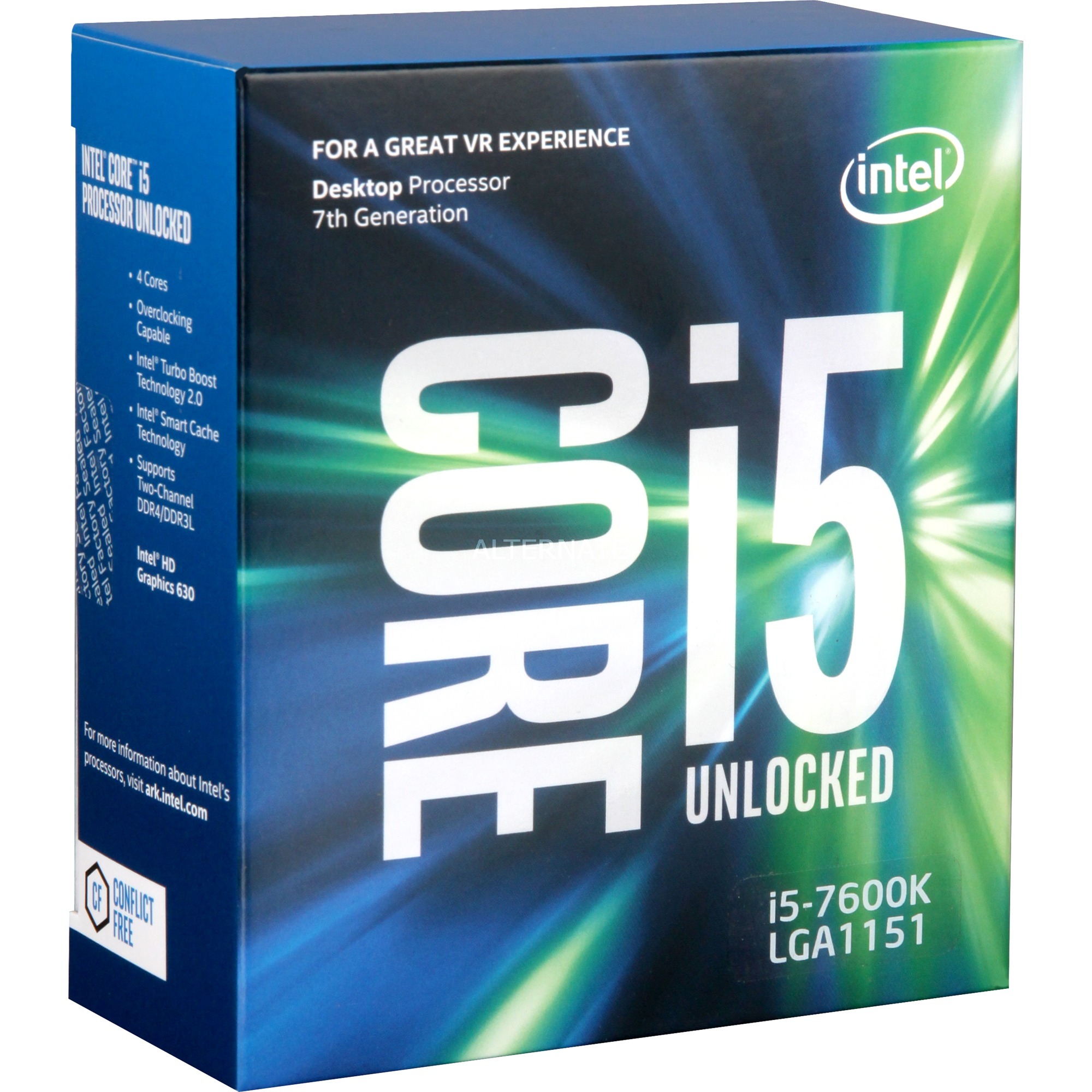Core i5-7600K procesor 3,8 GHz Pudełko 6 MB Smart Cache