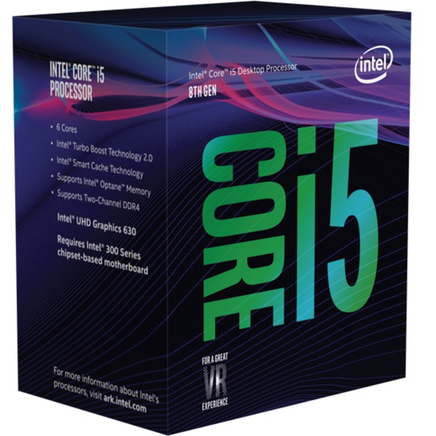 Core i5-8400 procesor 2,8 GHz Pudełko 9 MB Smart Cache
