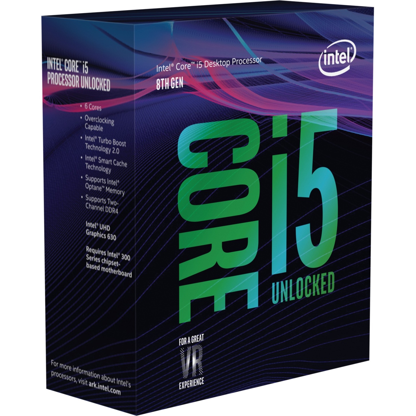 Core i5-8600K procesor 3,6 GHz Pudełko 9 MB Smart Cache